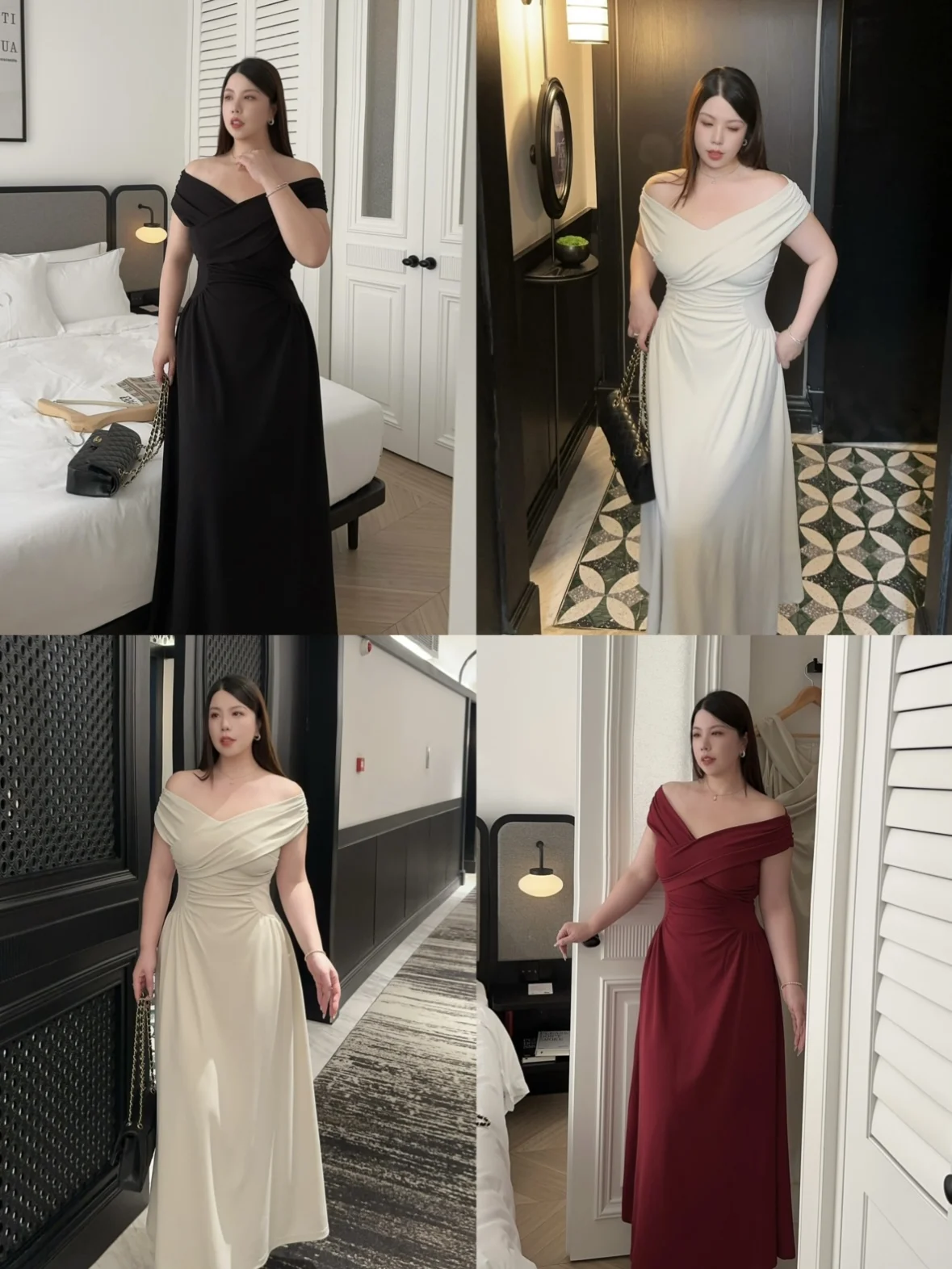 Elegant Retro Slimming One Shoulder Long Dress Waist Cinched Luxury Large Size A-Line Skirt Polyester Fiber Zipper Back Style
Elegant Retro Slimming One Shoulder Long Dress Waist Cinched Luxury Large Size A-Line Skirt Polyester Fiber Zipper Back Style