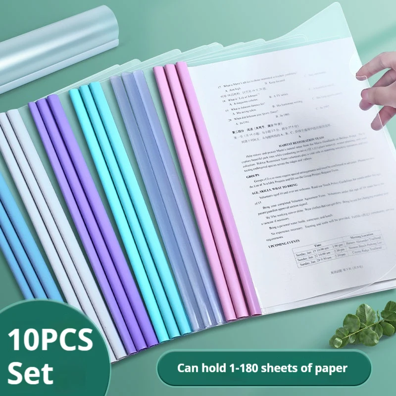 10Pcs Morandi Color Transparent File Document Thicken Draw Rod A4 Folder Waterproof Test Paper Storage Folder Organizer Office
10Pcs Morandi Color Transparent File Document Thicken Draw Rod A4 Folder Waterproof Test Paper Storage Folder Organizer Office