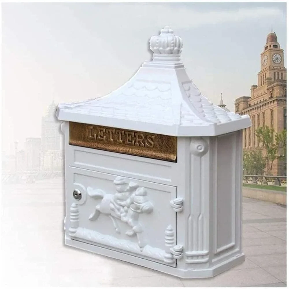 Secure Wall-Mounted Mailbox - Vertical Hanging Postbox with Lock and Key for Townhouse or Home - Durable and Convenient Wall Mou
Secure Wall-Mounted Mailbox - Vertical Hanging Postbox with Lock and Key for Townhouse or Home - Durable and Convenient Wall Mou