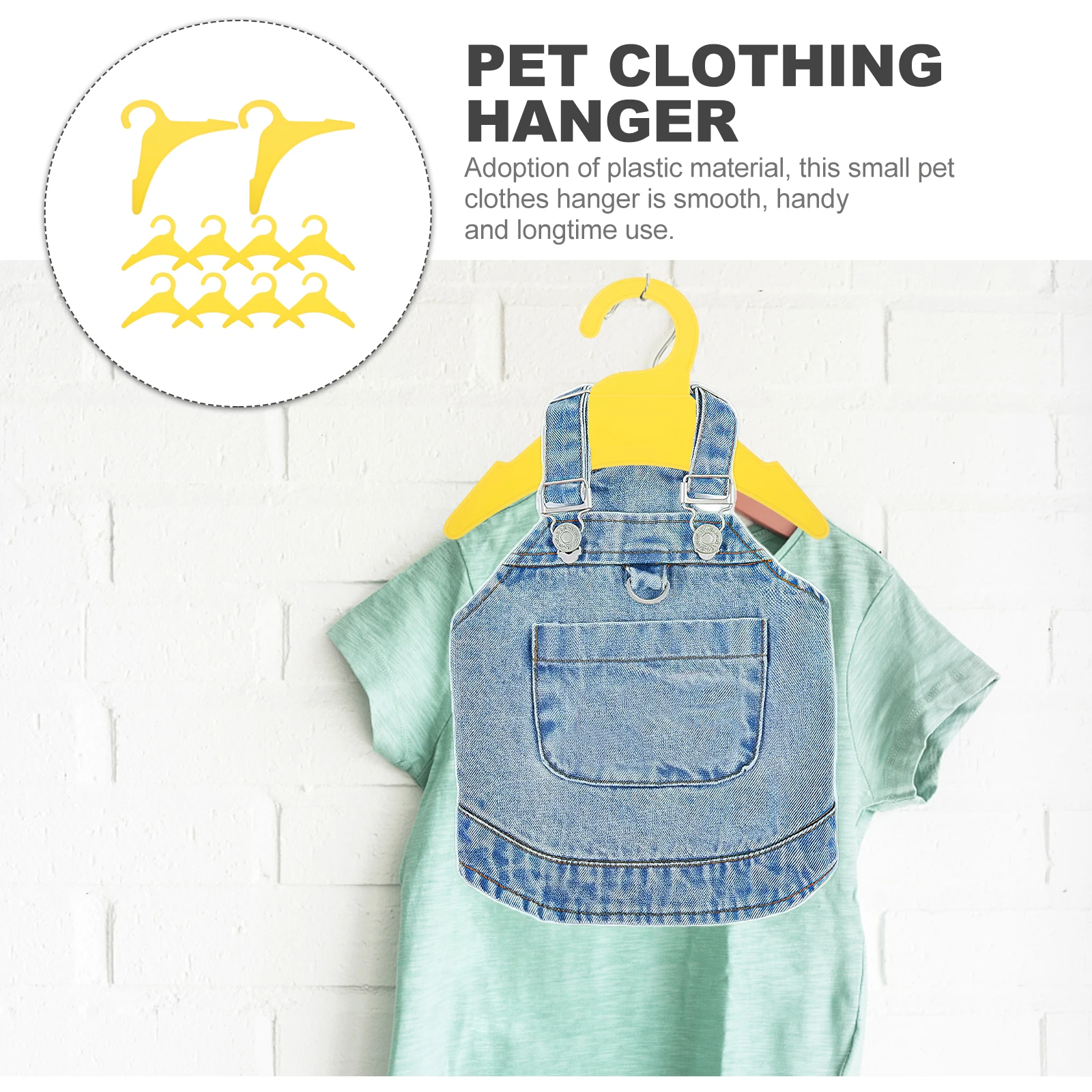 Lightweight Plastic Clothes Hanger Small Dog Hangers Portable Pet Clothing Rack Durable Cat Hangers Puppy Coat Dry for Indoor
Lightweight Plastic Clothes Hanger Small Dog Hangers Portable Pet Clothing Rack Durable Cat Hangers Puppy Coat Dry for Indoor