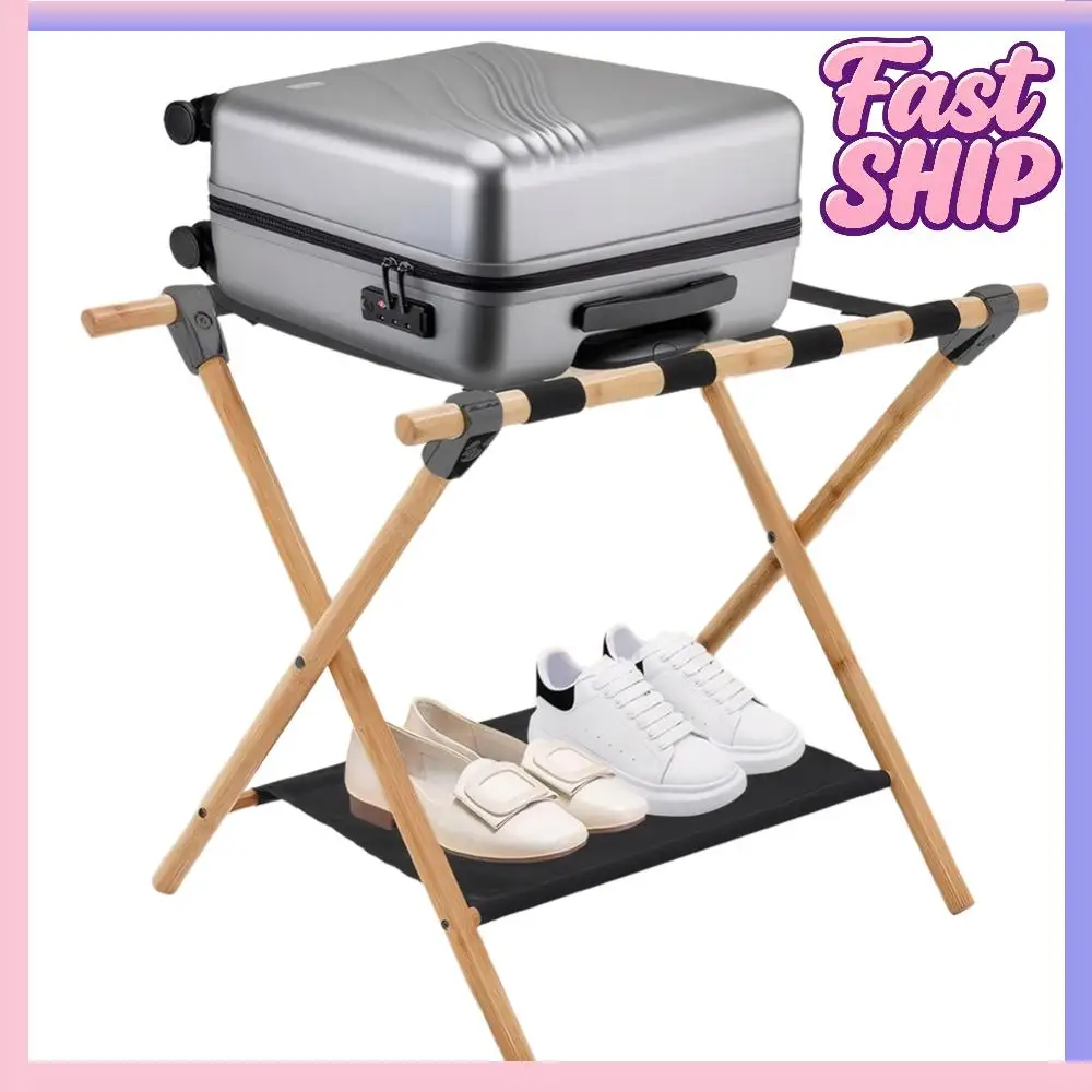 Подставка для багажа из бамбука с нейлоновыми ремнями, держатель для чемодана, кронштейн для чемодана, подходит для гостиной, спальни, отеля
Подставка для багажа из бамбука с нейлоновыми ремнями, держатель для чемодана, кронштейн для чемодана, подходит для гостиной, спальни, отеля