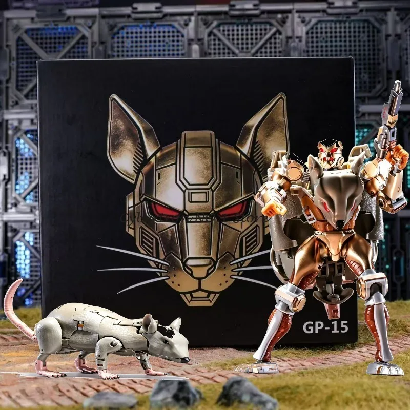 Brand New Deformation Robots Transformers GP-15 Rattrap (KO MPG-15 Cybertron Rattle Beast Wars) Action Model Figures Toy Gift
Brand New Deformation Robots Transformers GP-15 Rattrap (KO MPG-15 Cybertron Rattle Beast Wars) Action Model Figures Toy Gift