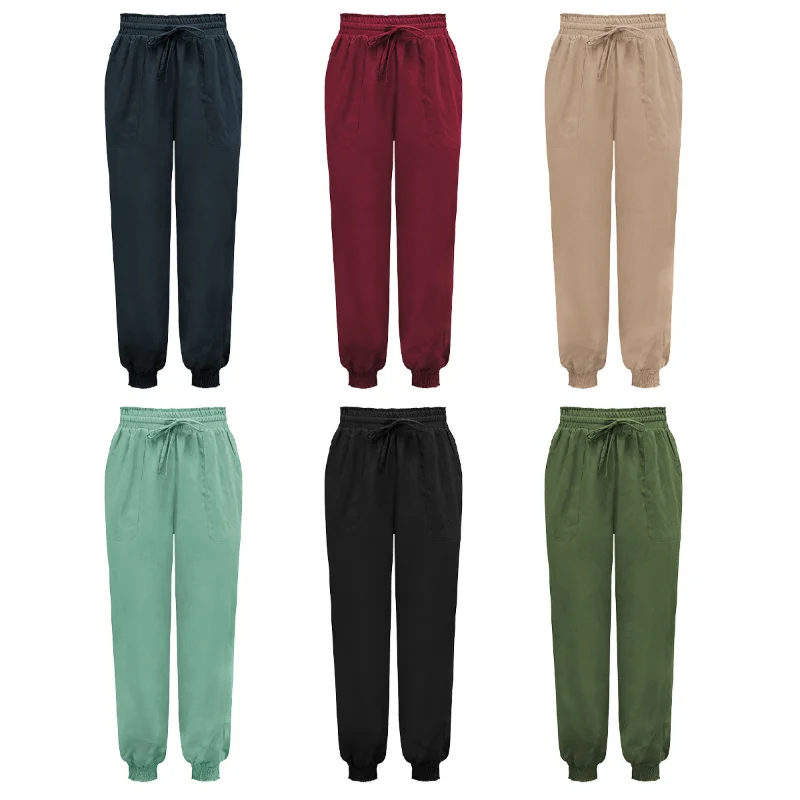 Loose Long Pants Fashion Autumn Women Casual Pants Elastic Bloomers Trousers Office High-waist Pants Street Bloomers 28039
Loose Long Pants Fashion Autumn Women Casual Pants Elastic Bloomers Trousers Office High-waist Pants Street Bloomers 28039