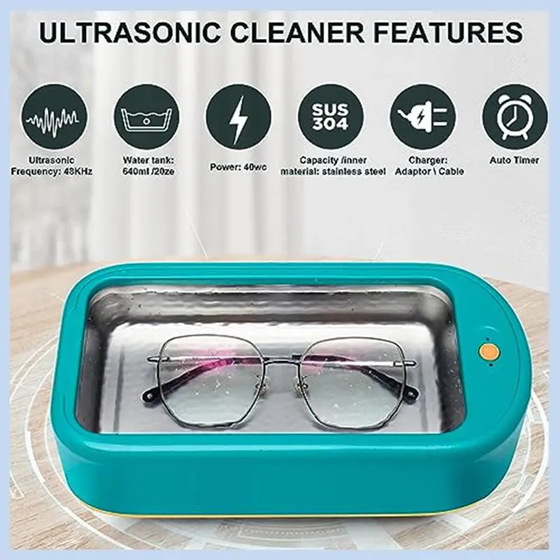 AS63-Ultrasonic Jewelry Cleaning Machine, Professional Ultrasonic Cleaning Machine, For Cleaning Jewelry, Glasses, US Plug Durab
AS63-Ultrasonic Jewelry Cleaning Machine, Professional Ultrasonic Cleaning Machine, For Cleaning Jewelry, Glasses, US Plug Durab