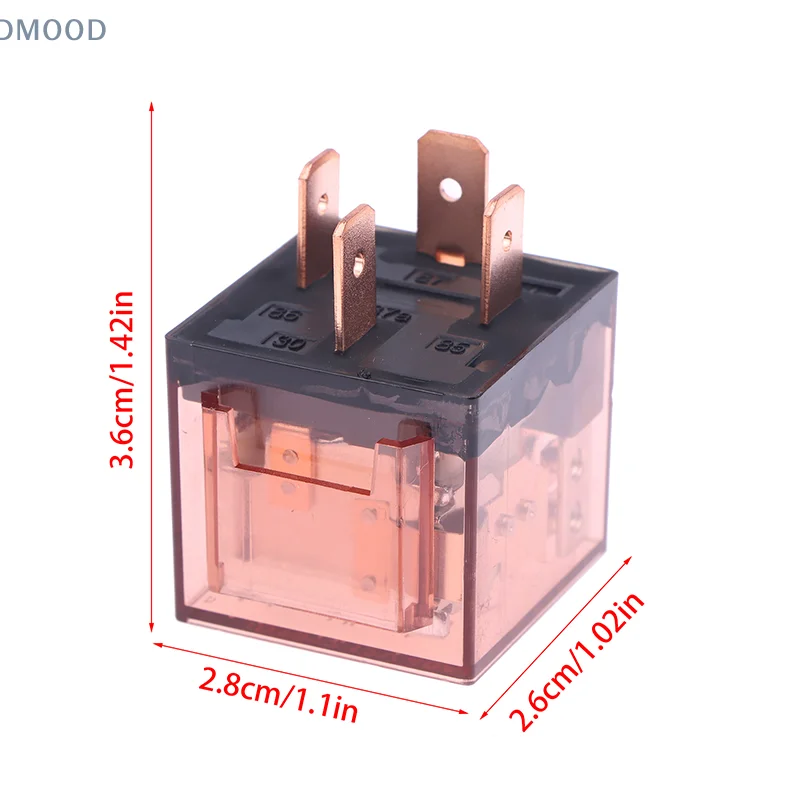 4Pin 5Pin DC 12V 40A Waterproof Automotive Relay SPDT Car Control Device Car Relays High Capacity Switching Controller
4Pin 5Pin DC 12V 40A Waterproof Automotive Relay SPDT Car Control Device Car Relays High Capacity Switching Controller