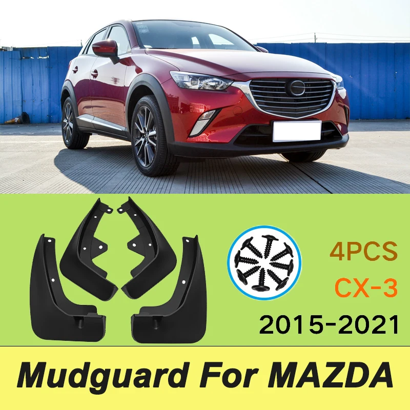 For Mazda CX-3 2015-2021 Automotive Tire Mudguard Waterproof Prevent Mud Splashing Car Mud Flaps Fender Trim 4pcs Accessories
For Mazda CX-3 2015-2021 Automotive Tire Mudguard Waterproof Prevent Mud Splashing Car Mud Flaps Fender Trim 4pcs Accessories