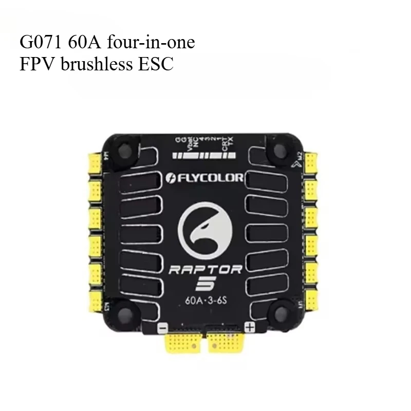 1pcs Raptor5 4in1 ESC 60A 45A G701 V5 PWM 128K 3-6S 30X30mm for FPV Drone Freestyle Flight Controller Stack DIY Parts
1pcs Raptor5 4in1 ESC 60A 45A G701 V5 PWM 128K 3-6S 30X30mm for FPV Drone Freestyle Flight Controller Stack DIY Parts