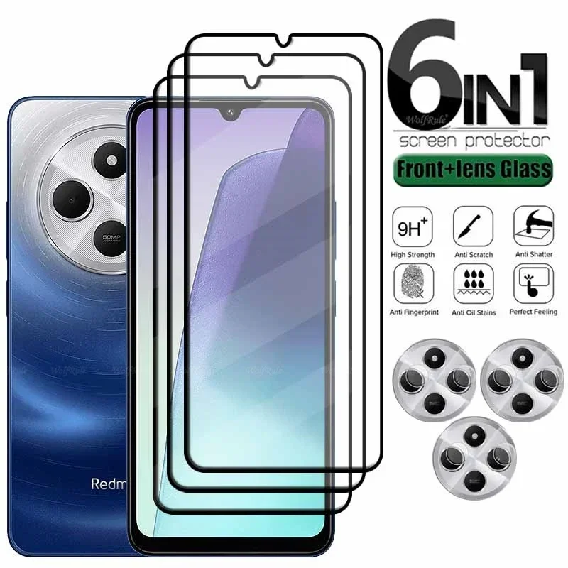 6-in-1 For Redmi 14C Glass Xiaomi Redmi 14C Tempered Glass 9H HD Protective Full Cover Glue Screen Protector Redmi 14C Len Glass
6-in-1 For Redmi 14C Glass Xiaomi Redmi 14C Tempered Glass 9H HD Protective Full Cover Glue Screen Protector Redmi 14C Len Glass