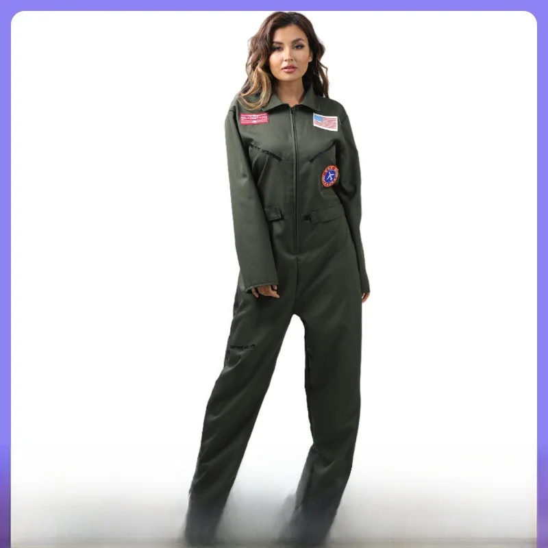New Halloween Festival Pilot Uniform Party Sports Event Group Performance Stage Costume Women's Ethnic Wear Traditional Hanfu
New Halloween Festival Pilot Uniform Party Sports Event Group Performance Stage Costume Women's Ethnic Wear Traditional Hanfu