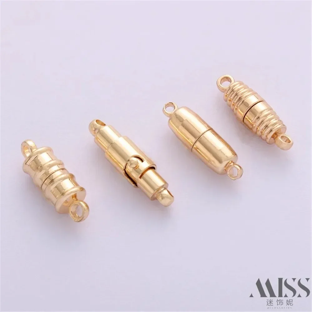 14K Gold-plated Safety Magnetic Buckle Anti Drop Magnetic Buckle Buckle Connection Buckle DIY Bracelet Necklace Accessories
14K Gold-plated Safety Magnetic Buckle Anti Drop Magnetic Buckle Buckle Connection Buckle DIY Bracelet Necklace Accessories