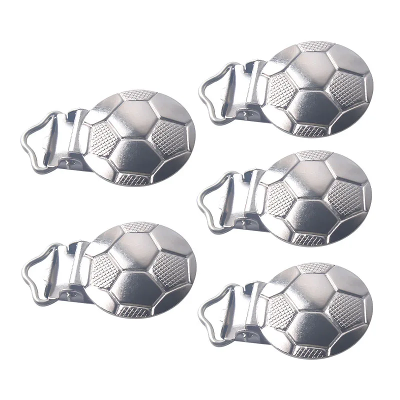 ABCPICK 10pc Baby Pacifier Clips Iron Round Buckle Football Shape DIY Pacifier Clips Nipple Newborn Baby Safe Pacifier Holder
ABCPICK 10pc Baby Pacifier Clips Iron Round Buckle Football Shape DIY Pacifier Clips Nipple Newborn Baby Safe Pacifier Holder