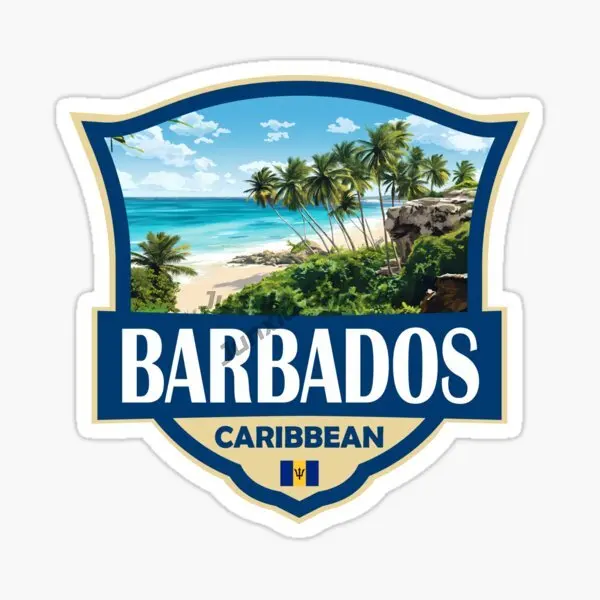 BARBADOS National Flag and Emblem Window Truck Car Vinyl Self-adhesive Bumper Sticker Decal
BARBADOS National Flag and Emblem Window Truck Car Vinyl Self-adhesive Bumper Sticker Decal