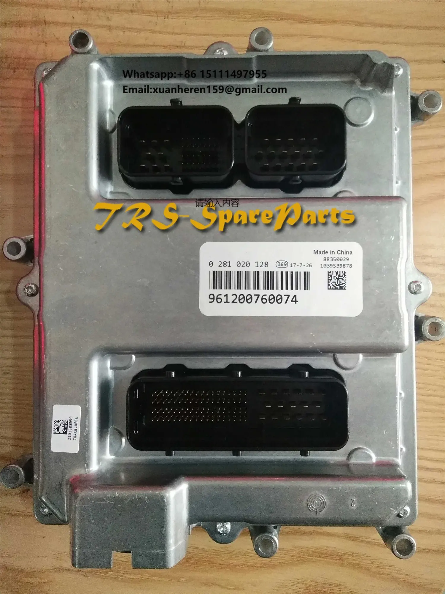 NEW 0281020128 ECU Original Engine Computer Board Electronic Control Unit 961200760074 Fit for JAC Navistar
NEW 0281020128 ECU Original Engine Computer Board Electronic Control Unit 961200760074 Fit for JAC Navistar
