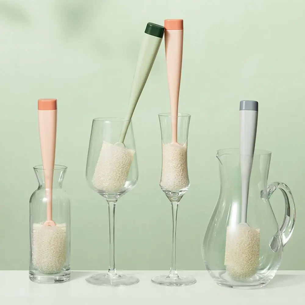 Small Sponge Cleaning Extrudable Water Cup Brush Kitchen Tools Long Handle Baby Bottle Brush
Small Sponge Cleaning Extrudable Water Cup Brush Kitchen Tools Long Handle Baby Bottle Brush