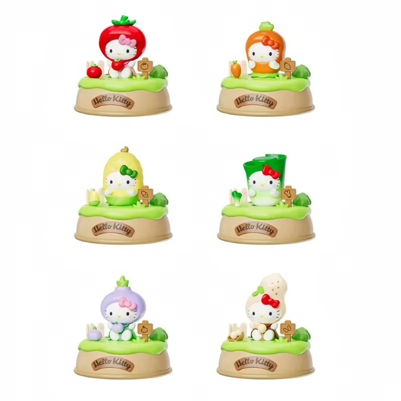 New Hot Selling Authentic Hello Kitty Fruit & Vegetable Story Articulated Blind Box Series desktop ornament surprise gifts toys
New Hot Selling Authentic Hello Kitty Fruit & Vegetable Story Articulated Blind Box Series desktop ornament surprise gifts toys