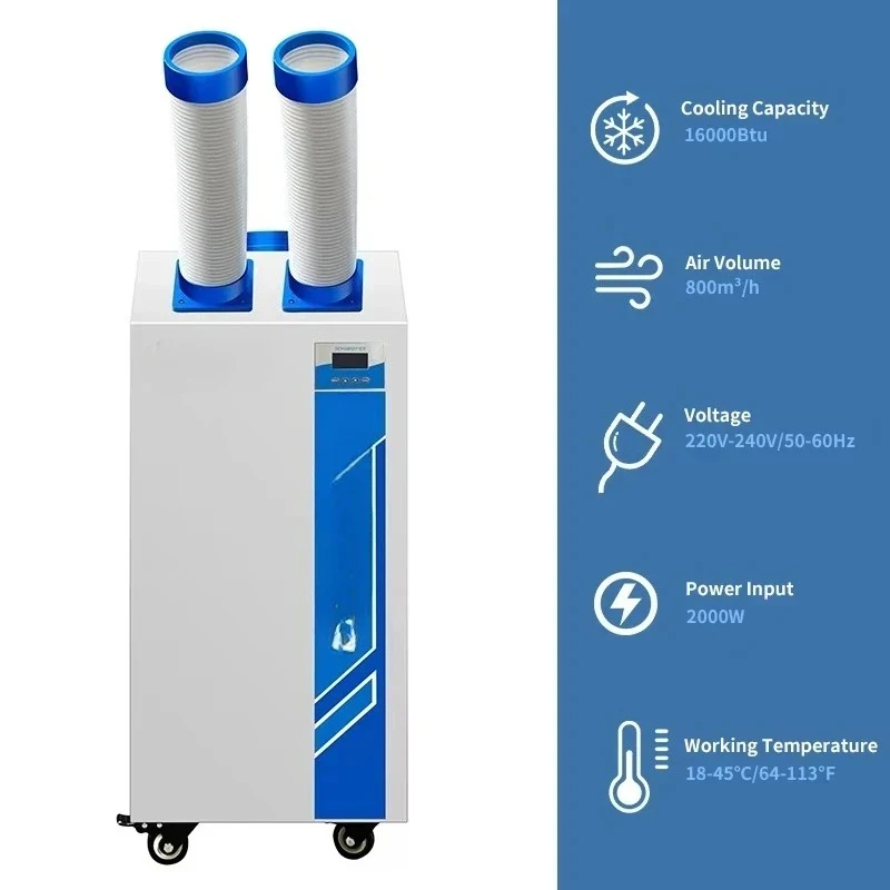 high quality 000Btu industrial portle AC mobile conditioner cooler
high quality 000Btu industrial portle AC mobile conditioner cooler