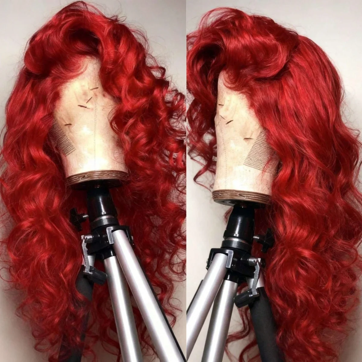 Vibrant Red 13x4 HD Long Body Wave Lace Fornt Wig Hot Red Glueless Synthetic Lace Frontal Wig PrePlucked Daily Cosplay For Women
Vibrant Red 13x4 HD Long Body Wave Lace Fornt Wig Hot Red Glueless Synthetic Lace Frontal Wig PrePlucked Daily Cosplay For Women