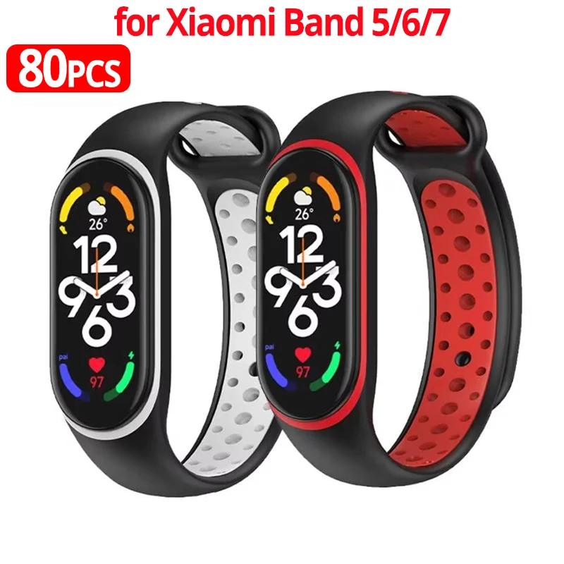 1 Pack Silicone Strap for Xiaomi Mi Band 7 Bracelet Sport Wrist Straps Correa Mi band 5 Miband 7 6 Wristband Blet Accessories
1 Pack Silicone Strap for Xiaomi Mi Band 7 Bracelet Sport Wrist Straps Correa Mi band 5 Miband 7 6 Wristband Blet Accessories
