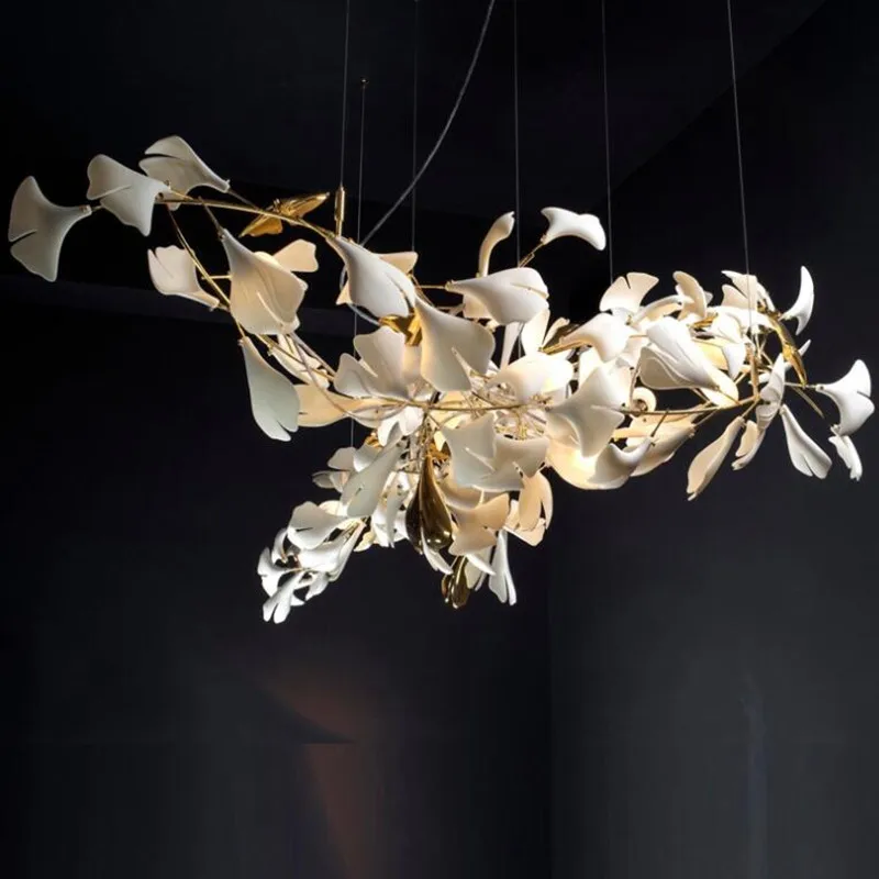 New Style Gold Branches Chandeliers With Porcelain Leaves Chandelier Interior Home Decor Lustre Luxury drawing room Chandelier
New Style Gold Branches Chandeliers With Porcelain Leaves Chandelier Interior Home Decor Lustre Luxury drawing room Chandelier