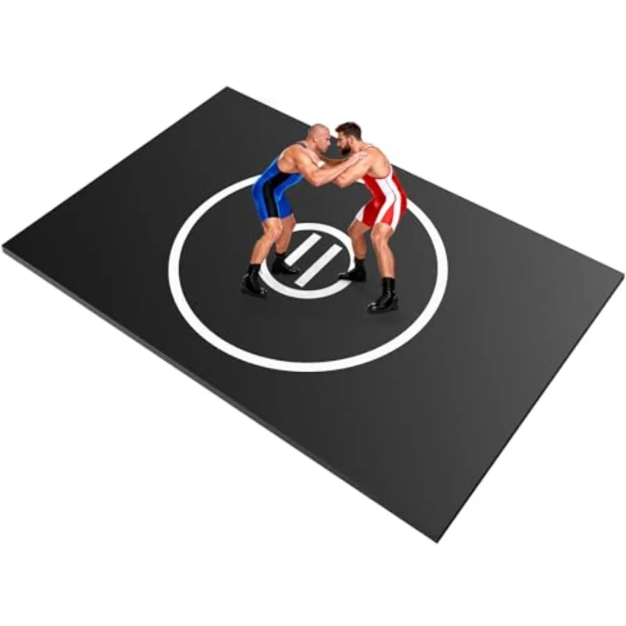 Home workout wrestling mat, high-density XPE foam, black, 10ft large size with 1.2-inch thickness for MMA, yoga, tumbling, grap
Home workout wrestling mat, high-density XPE foam, black, 10ft large size with 1.2-inch thickness for MMA, yoga, tumbling, grap