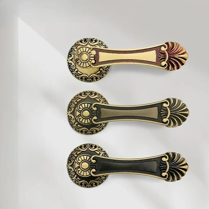 Новый внутренний дверной замок в китайском стиле для спальни, латунный дверной замок в стиле ретро, деревянная дверная ручка, бесшумный разделенный замок
Новый внутренний дверной замок в китайском стиле для спальни, латунный дверной замок в стиле ретро, деревянная дверная ручка, бесшумный разделенный замок