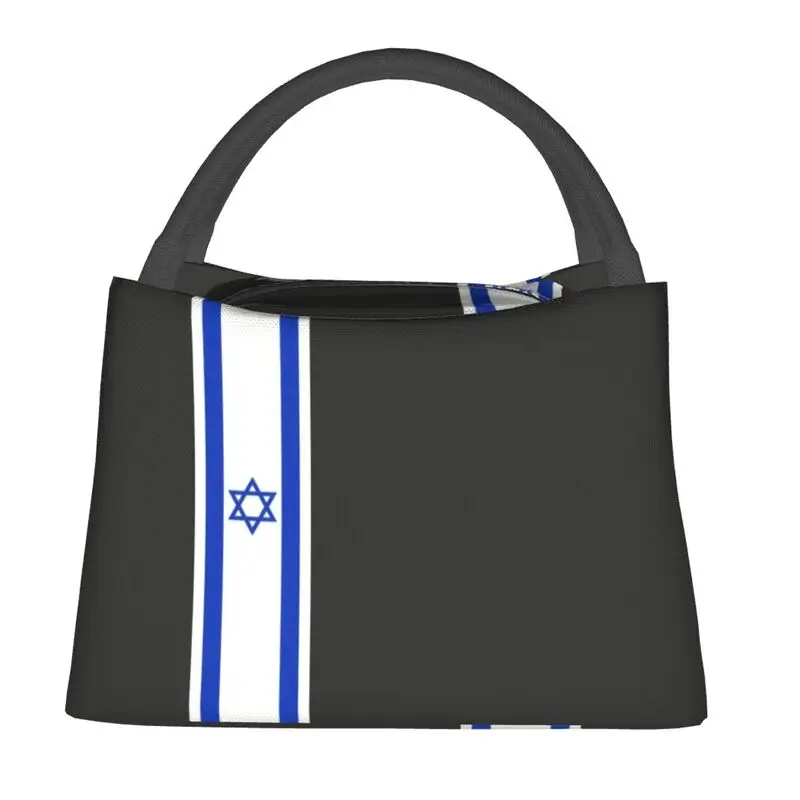 Custom Israel Stripe Flag Lunch Bag Women Cooler Warm Insulated Lunch Box for Work Pinic or Travel
Custom Israel Stripe Flag Lunch Bag Women Cooler Warm Insulated Lunch Box for Work Pinic or Travel