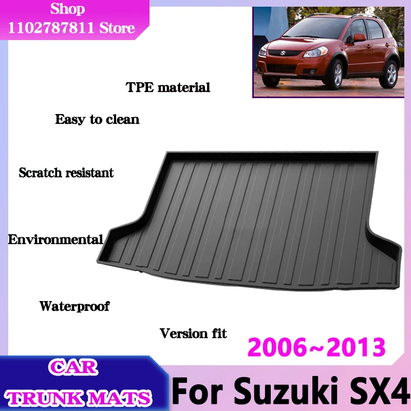 Car Trunk Floor Mat for Suzuki SX4 2008 Accessories 2006~2013 GY Hatchback Waterproof Protect Liner Tray Cushion TPE Storage Pad
Car Trunk Floor Mat for Suzuki SX4 2008 Accessories 2006~2013 GY Hatchback Waterproof Protect Liner Tray Cushion TPE Storage Pad