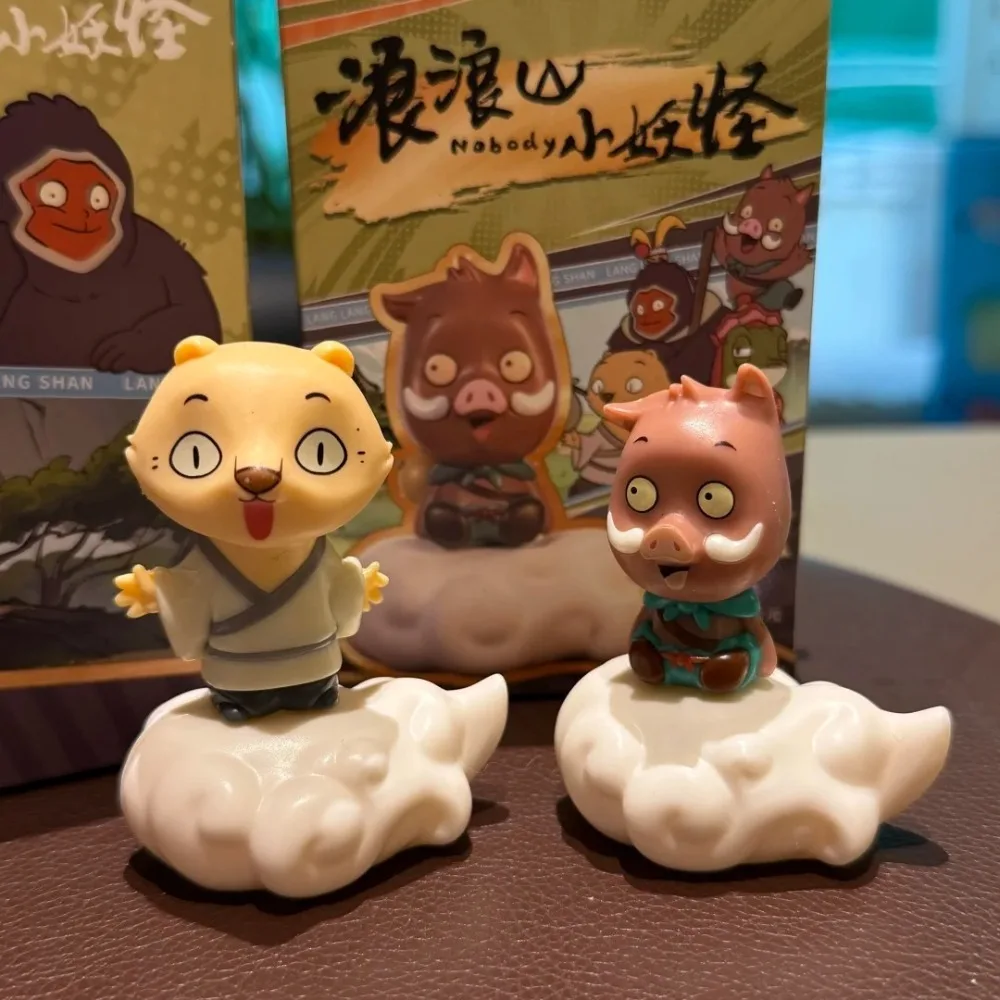 Langlang Mountain Little Monster Series слепая коробка в китайском стиле аниме украшение для рабочего стола загадочная коробка украшение дома подарок
Langlang Mountain Little Monster Series слепая коробка в китайском стиле аниме украшение для рабочего стола загадочная коробка украшение дома подарок