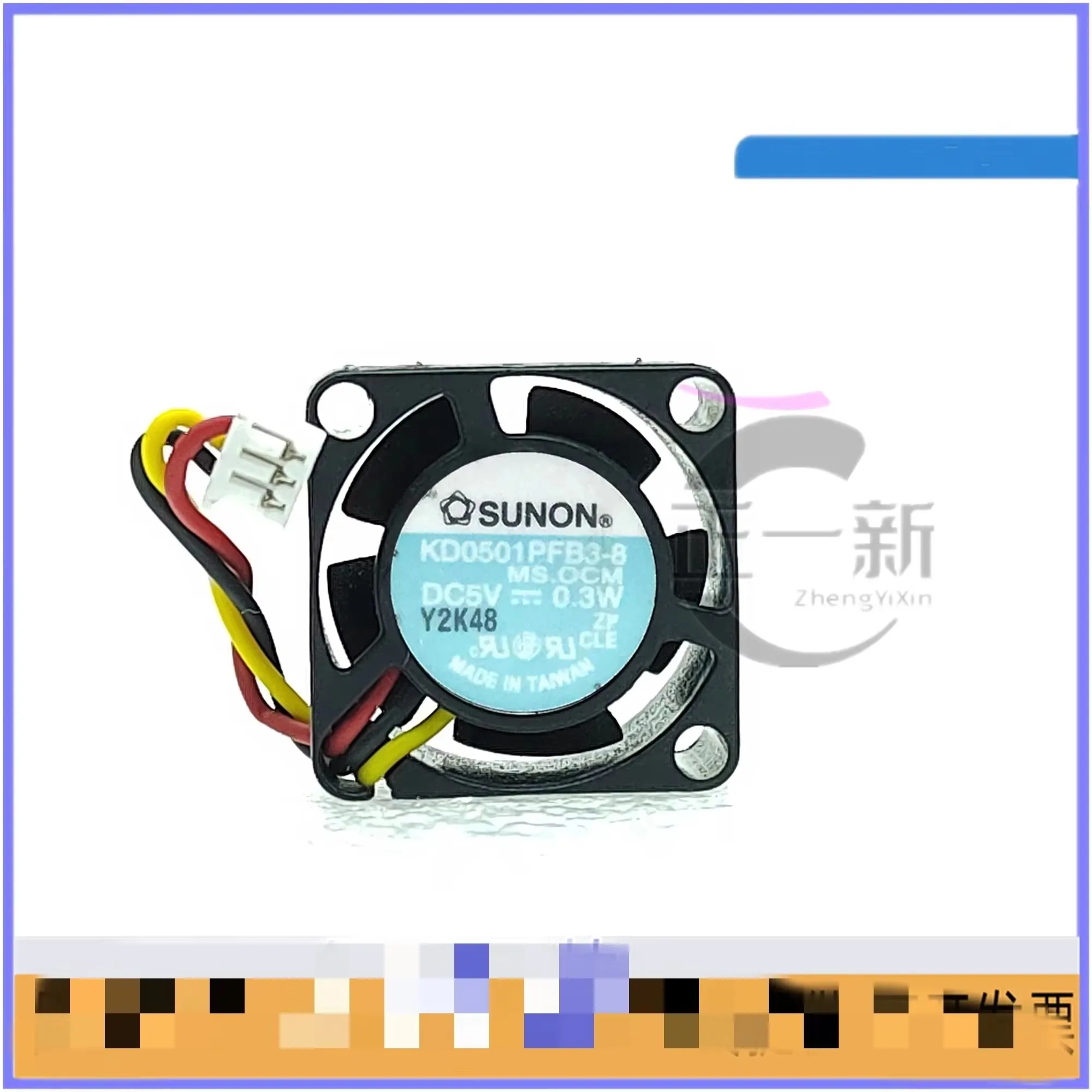 Authentic 20 * 20 * 10MM 5V 0.3W 2CM Laptop Hard Disk Mini Cooling Fan KD0501PFB3-8
Authentic 20 * 20 * 10MM 5V 0.3W 2CM Laptop Hard Disk Mini Cooling Fan KD0501PFB3-8