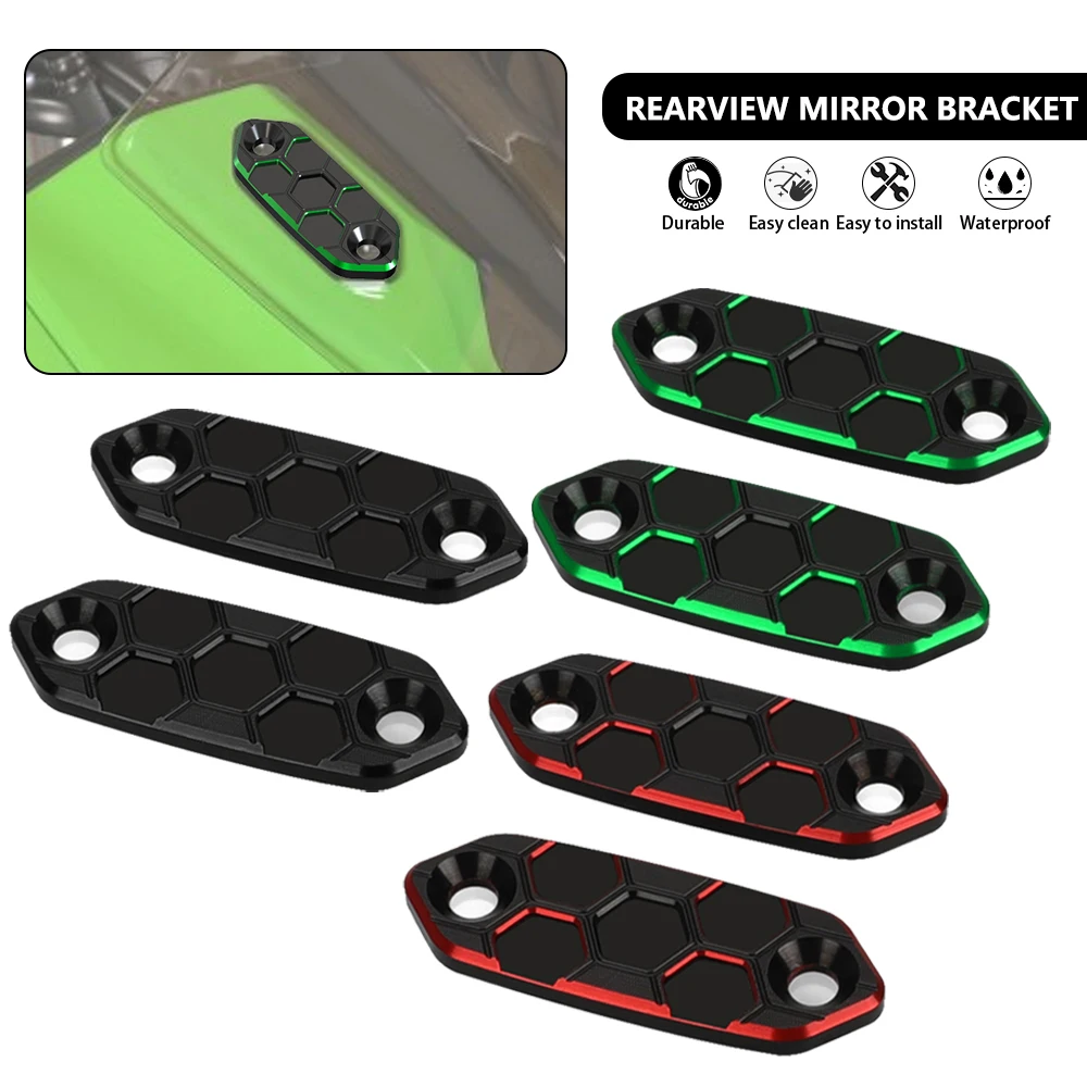 2024 Rear View Side Mirrors Bracket Hole Cap Clamp Cover FOR Kawasaki Ninja 300 2013-2017 Ninja 400 2018-2022 2023 NINJA500 2025
2024 Rear View Side Mirrors Bracket Hole Cap Clamp Cover FOR Kawasaki Ninja 300 2013-2017 Ninja 400 2018-2022 2023 NINJA500 2025