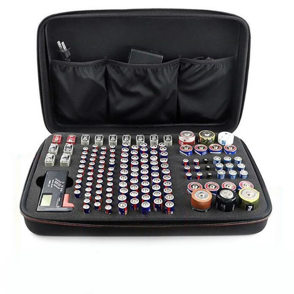 Storage Box 41x27x9cm EVA Shockproof Dustproof Travel AAA 9V Batteries ganizer Case Tool Storage
Storage Box 41x27x9cm EVA Shockproof Dustproof Travel AAA 9V Batteries ganizer Case Tool Storage
