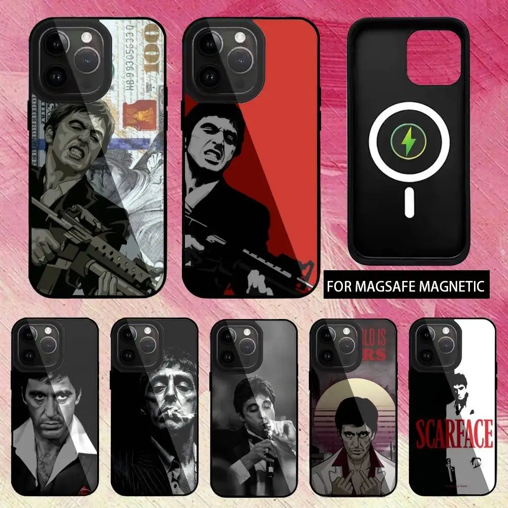 S-Scarfaces Tony Montana Phone Case For iPhone17,16,15,14,13,12,11 Plus,Pro Max Magnetic Magsafe Wireless Charging
S-Scarfaces Tony Montana Phone Case For iPhone17,16,15,14,13,12,11 Plus,Pro Max Magnetic Magsafe Wireless Charging