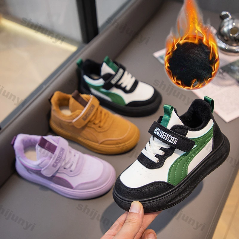 Boys' Sneakers Children Casual Cotton Shoes Girls Autumn Winter Warm Sport Shoes Anti-slip Toddler Kids Outdoor Soft Soled Shoe
Boys' Sneakers Children Casual Cotton Shoes Girls Autumn Winter Warm Sport Shoes Anti-slip Toddler Kids Outdoor Soft Soled Shoe