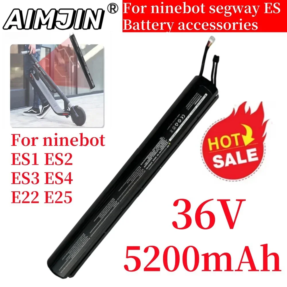 2024 Original 36V 5200mah Ninebot ES1/2/3/4/22/25 Inner Battery Assembly for KickScooter Smart Electric Scooter
2024 Original 36V 5200mah Ninebot ES1/2/3/4/22/25 Inner Battery Assembly for KickScooter Smart Electric Scooter