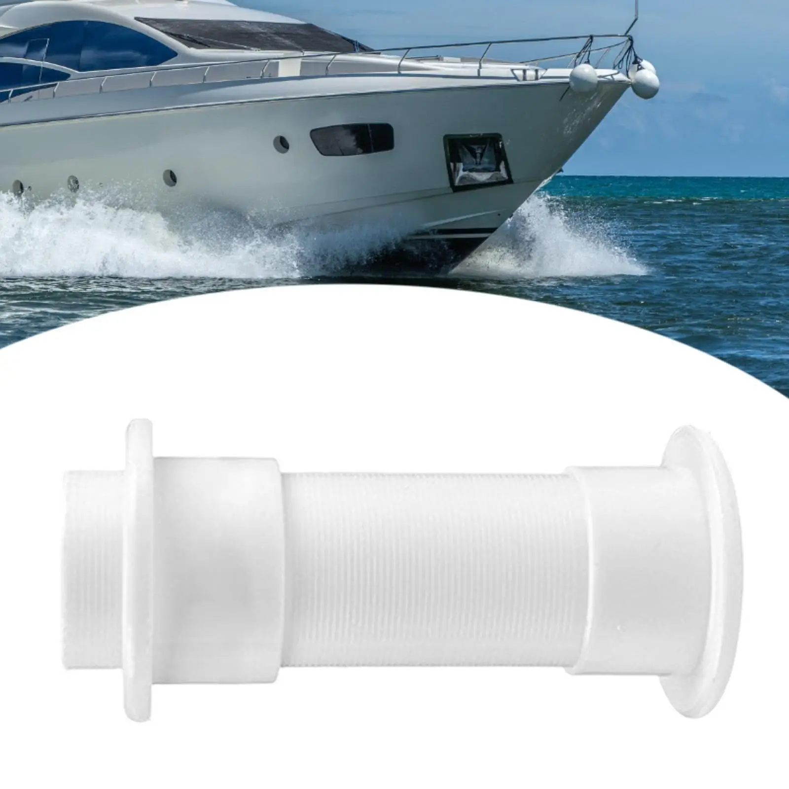 Marine Water Outlet Fitting High Performance Drain Boat Plug Connector for Yachts Cabin Drain Pipe
Marine Water Outlet Fitting High Performance Drain Boat Plug Connector for Yachts Cabin Drain Pipe