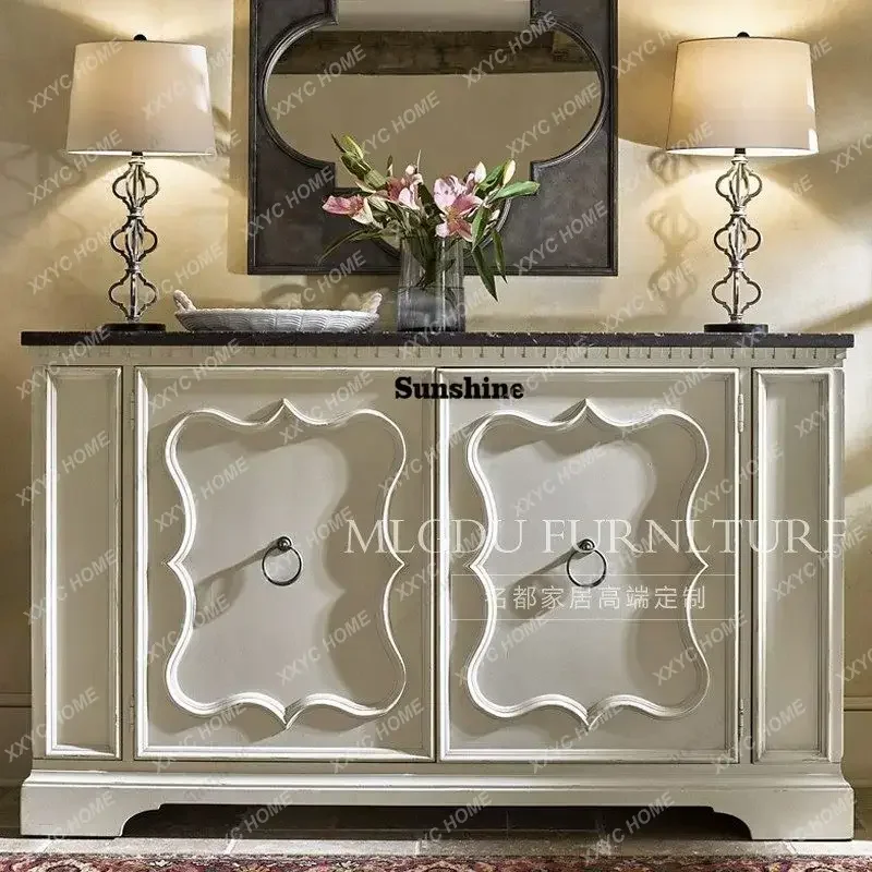 NN modern side cabinet, American solid wood tea cabinet restaurant locker FT
NN modern side cabinet, American solid wood tea cabinet restaurant locker FT