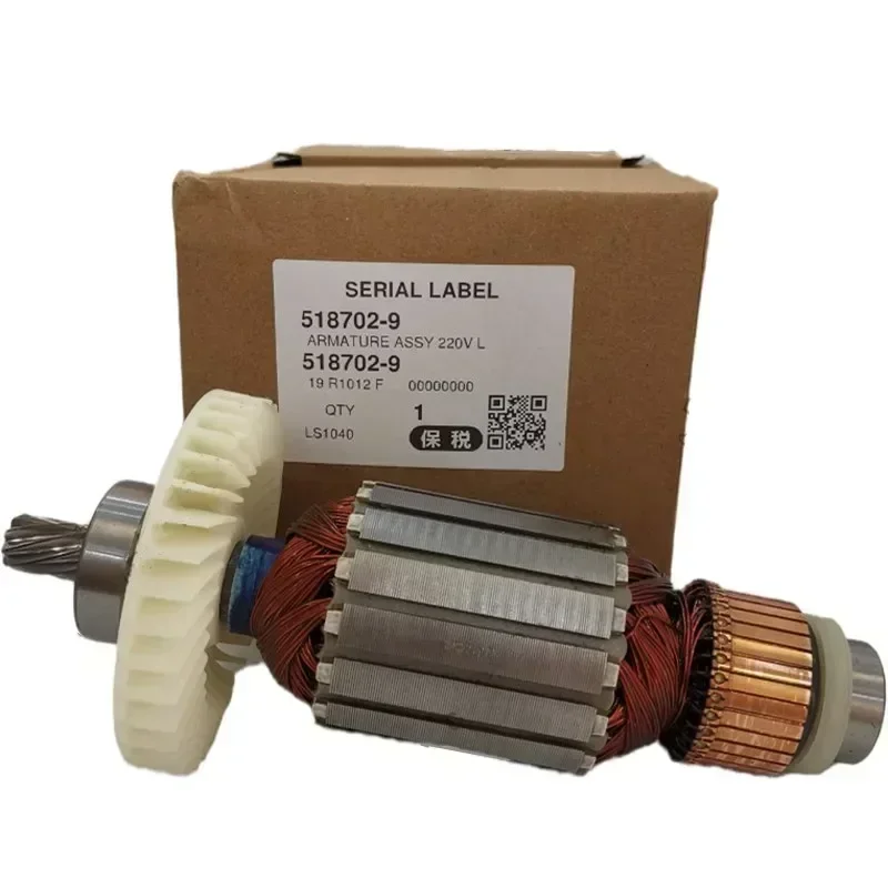 Armature AC 220-240V 516719-6 518702-9 Rotor for MAKITA LS1040 LH1040F LS1040F LH1040 LS1045 LS1030N Cutting Machine
Armature AC 220-240V 516719-6 518702-9 Rotor for MAKITA LS1040 LH1040F LS1040F LH1040 LS1045 LS1030N Cutting Machine