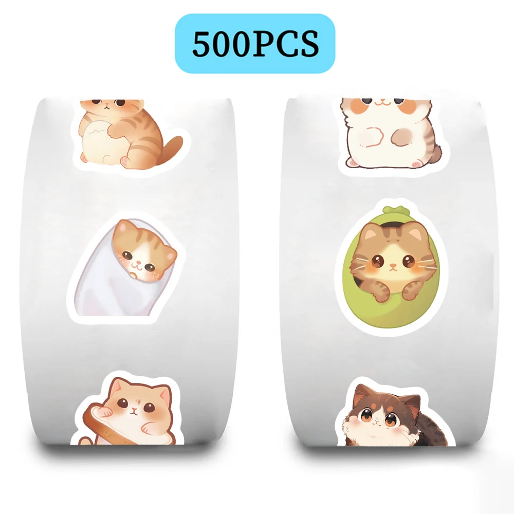 500pcs/roll Cute Cartoon Big Eyed Cat Stickers Kawaii Creative Graffiti Decals DIY Luggage Phone Laptop Sealing Sticker Kids Toy
500pcs/roll Cute Cartoon Big Eyed Cat Stickers Kawaii Creative Graffiti Decals DIY Luggage Phone Laptop Sealing Sticker Kids Toy