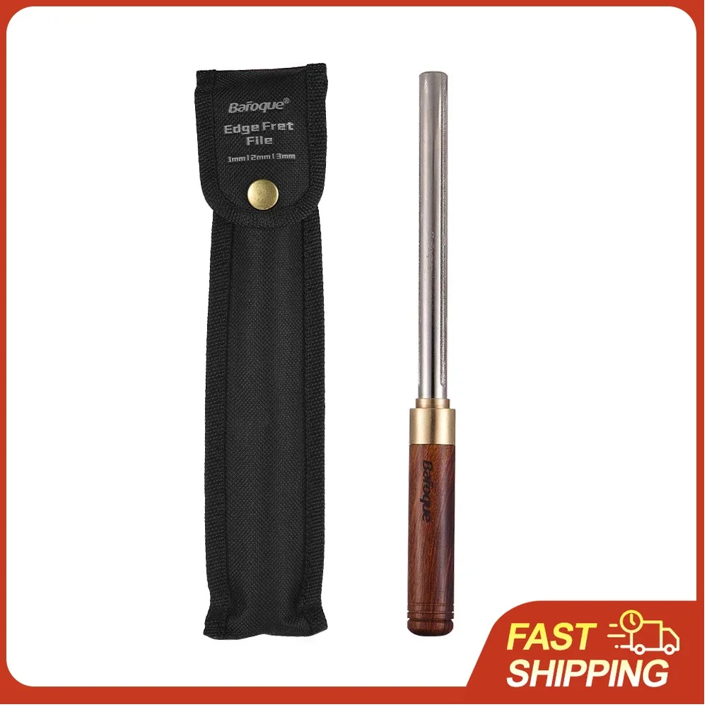 eff-10 Guitar Fret Dressing Metal File with 3 Size Edges Wooden Handle Guitar Repair Maintenance Tool Luthier Tool
eff-10 Guitar Fret Dressing Metal File with 3 Size Edges Wooden Handle Guitar Repair Maintenance Tool Luthier Tool