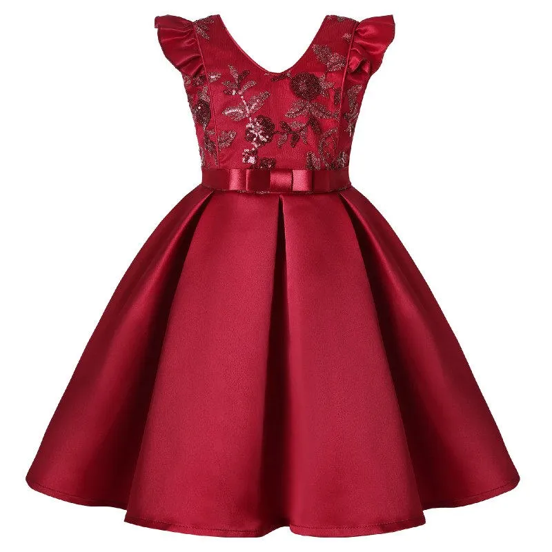 Long Sleeve Sequin Dress Princess Style Birthday Party Skirt Children's Clothing Girls' Dresses And Skirts Festive Outfits
Long Sleeve Sequin Dress Princess Style Birthday Party Skirt Children's Clothing Girls' Dresses And Skirts Festive Outfits