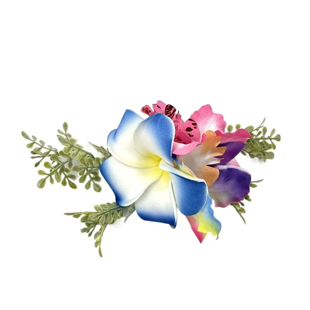 Sweet Eggs Flower Side Clip Bohemian Style Cloth Frangipane Hair Clip Seaside Vacation Headwear Pearl Girls Hairpin Spring 
Sweet Eggs Flower Side Clip Bohemian Style Cloth Frangipane Hair Clip Seaside Vacation Headwear Pearl Girls Hairpin Spring