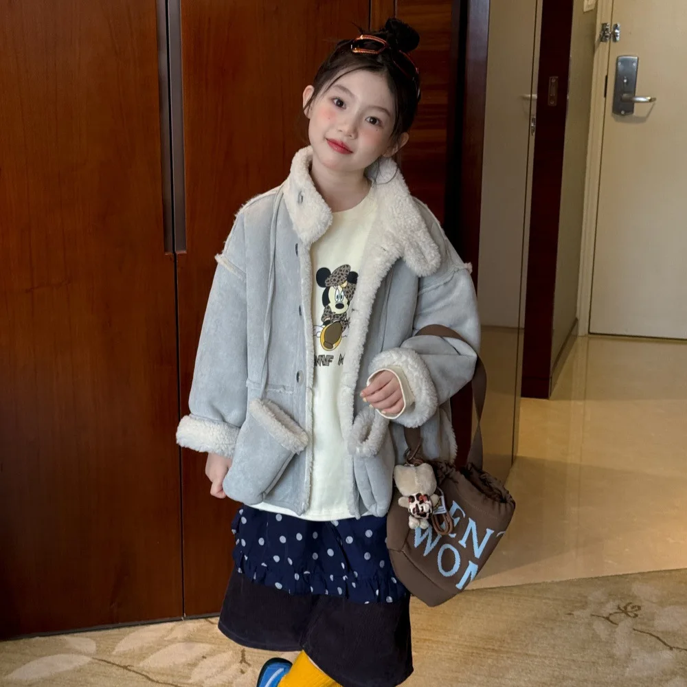 Winter Children Girls Leather Jackets Integrated Windproof Infant Babys Girls Outerwear Coat Turn Down Collar Kids Girls Jackets
Winter Children Girls Leather Jackets Integrated Windproof Infant Babys Girls Outerwear Coat Turn Down Collar Kids Girls Jackets