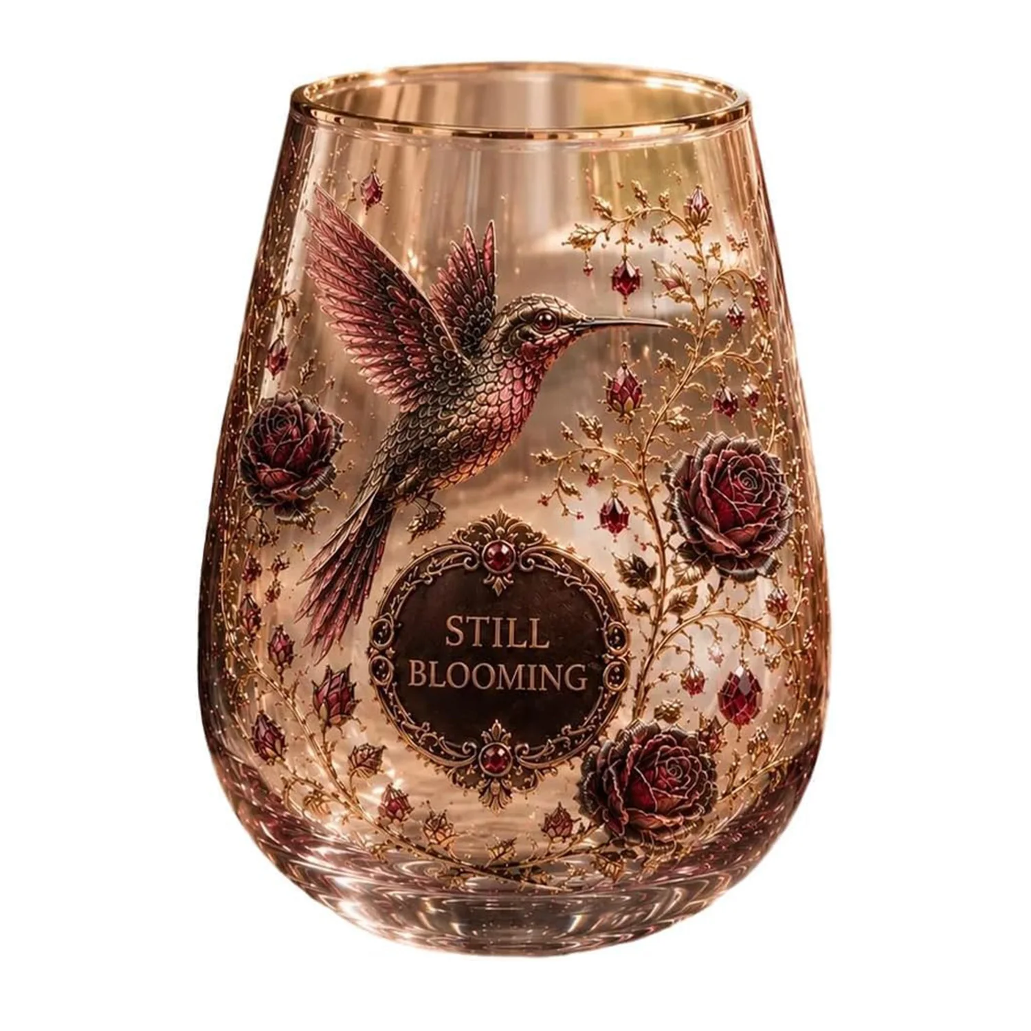 Blood Rose Hummingbird Glass Cup for Juice, Red Wine Dark Romance Floral Whiskey Glass,Gold Rimmed Glassware With 14Oz Clear Cup
Blood Rose Hummingbird Glass Cup for Juice, Red Wine Dark Romance Floral Whiskey Glass,Gold Rimmed Glassware With 14Oz Clear Cup