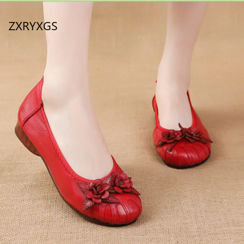 ZXRYXGS 2025/202 Ретро Этнический Стиль Туфли из натуральной кожи Женские туфли на плоской подошве Классические туфли с цветами Мягкая коровья сухожильная подошва Женская стильная обувь
ZXRYXGS 2025/202 Ретро Этнический Стиль Туфли из натуральной кожи Женские туфли на плоской подошве Классические туфли с цветами Мягкая коровья сухожильная подошва Женская стильная обувь