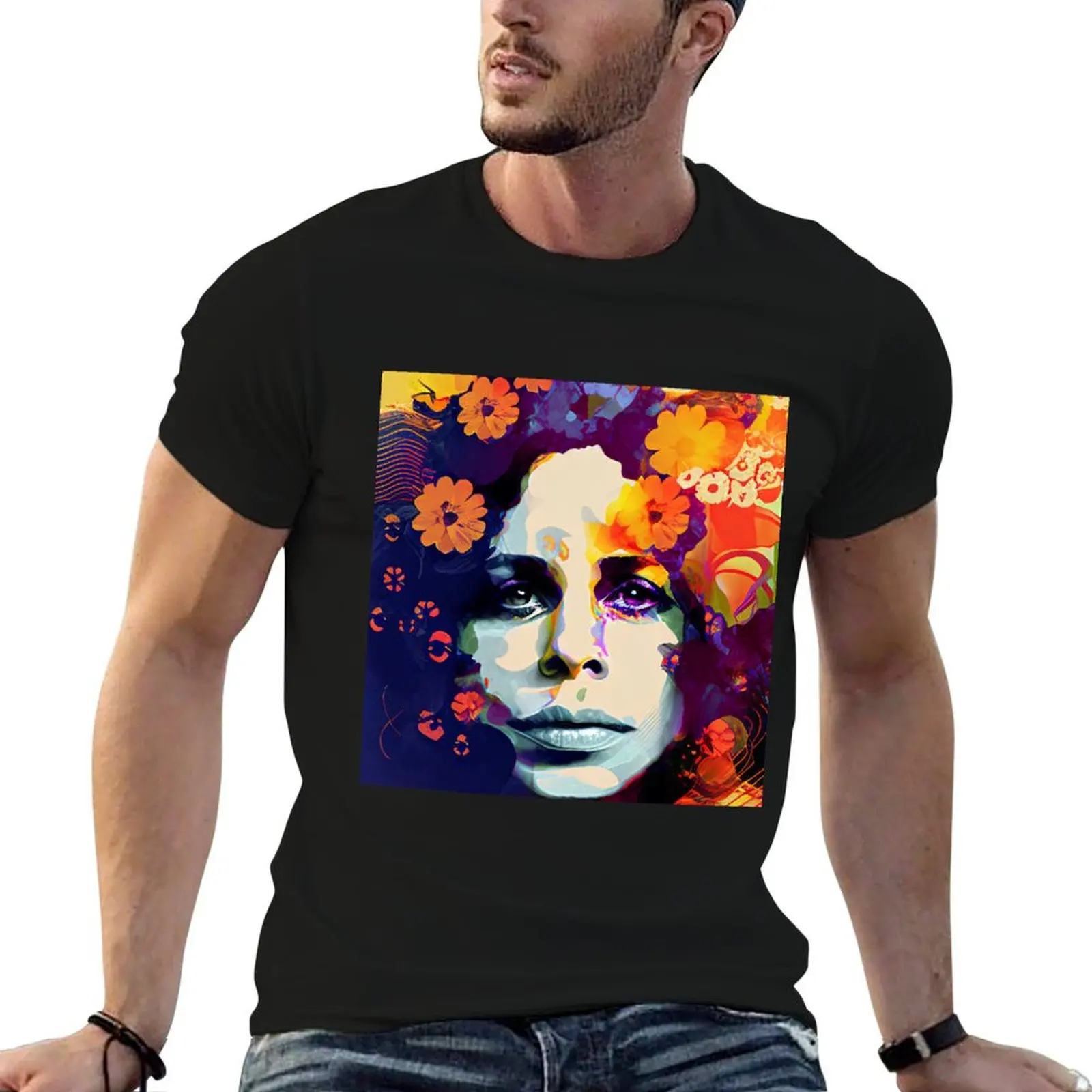 Gal Costa Floral T-Shirt t shirts for man pack white men t shirt cotton 100% t shirts for man cotton funny T-shirt
Gal Costa Floral T-Shirt t shirts for man pack white men t shirt cotton 100% t shirts for man cotton funny T-shirt