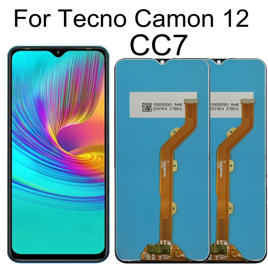 6,52 ЖК-дисплей для Tecno Camon 12 CC7, замена преобразователя сенсорного экрана в сборе
6,52 ЖК-дисплей для Tecno Camon 12 CC7, замена преобразователя сенсорного экрана в сборе