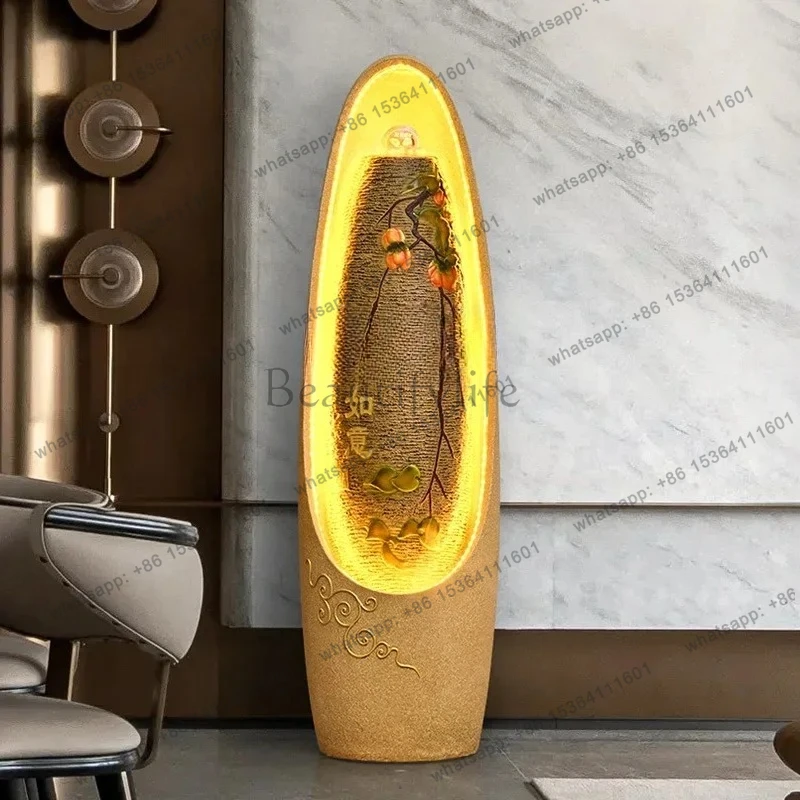 Flowing water fountain living room humidifier decoration lucky feng shui wheel office ornament
Flowing water fountain living room humidifier decoration lucky feng shui wheel office ornament