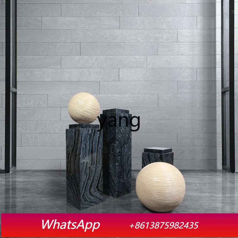 Креативная декоративная скульптура из дерева и мрамора в форме шара, украшение для пола, изделие ручной работы.
Креативная декоративная скульптура из дерева и мрамора в форме шара, украшение для пола, изделие ручной работы.