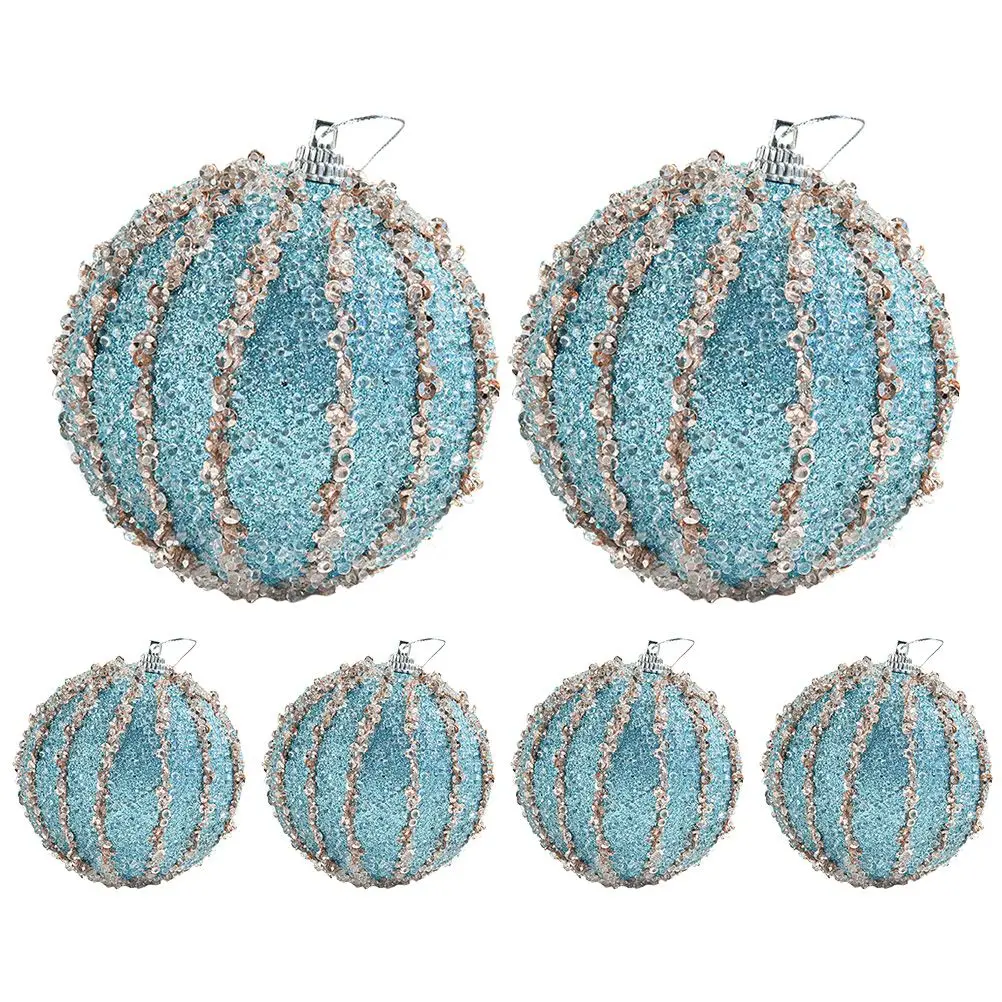 6pcs 8cm Blue Glitter Vertical Stripe Christmas Decoration Balls Hanging naments for Tree Table Fireplace Xmas Gifts
6pcs 8cm Blue Glitter Vertical Stripe Christmas Decoration Balls Hanging naments for Tree Table Fireplace Xmas Gifts