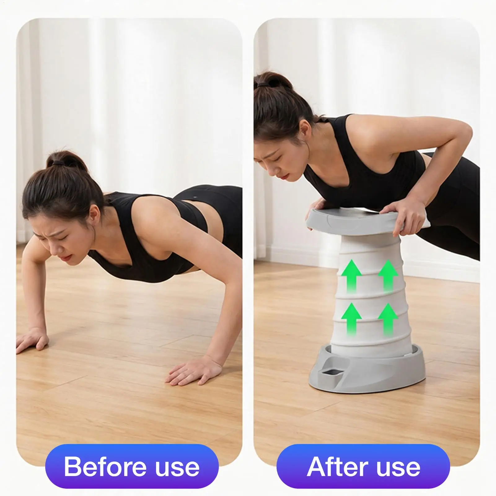 Pushup Aid Adjustable Non-Slip Assisted Portable Equipment With Counter Push-up Standardposture Aid For Home House Gym Outdoor
Pushup Aid Adjustable Non-Slip Assisted Portable Equipment With Counter Push-up Standardposture Aid For Home House Gym Outdoor